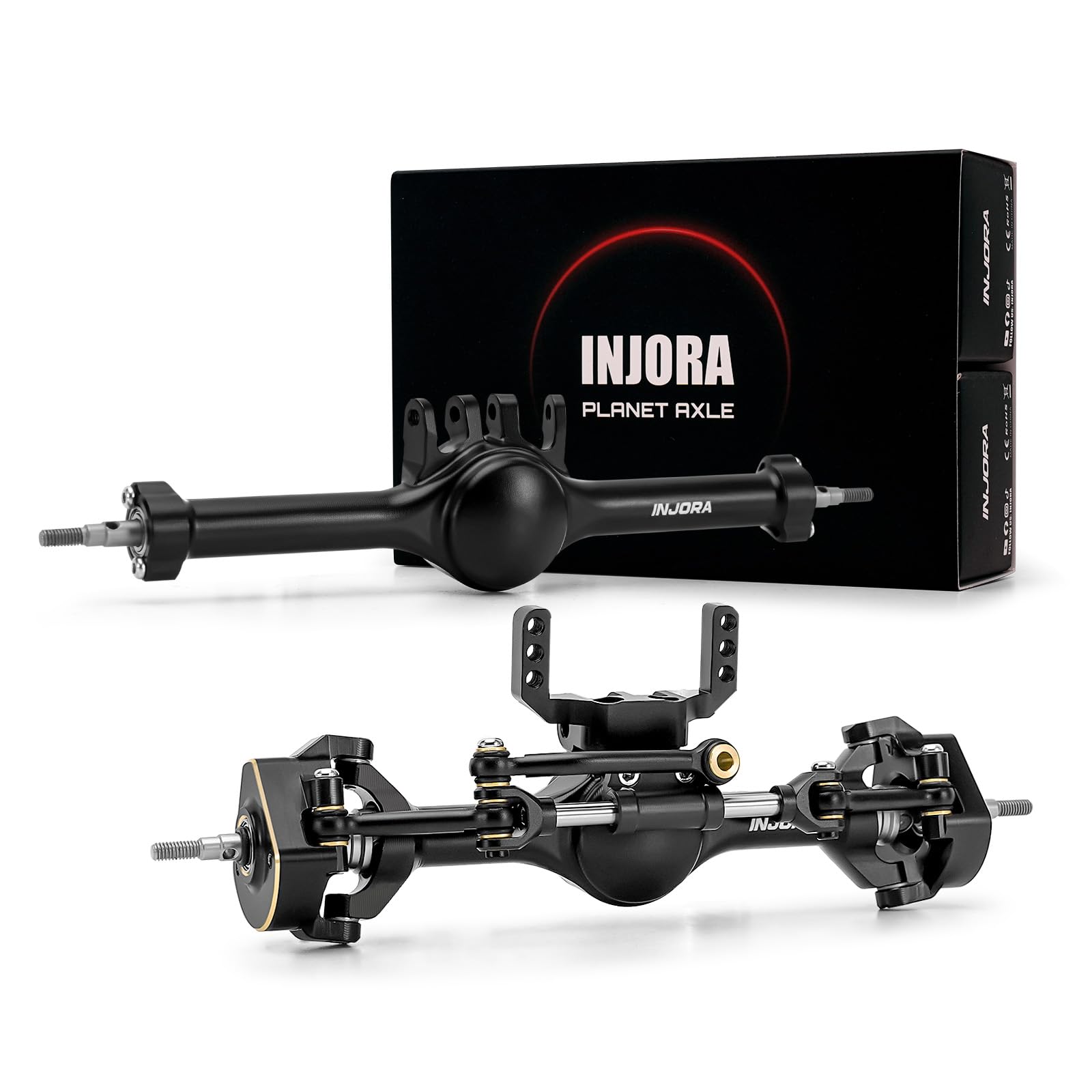 Amazon.com: INJORA +7mm Planet Front and Rear Axles with Scale